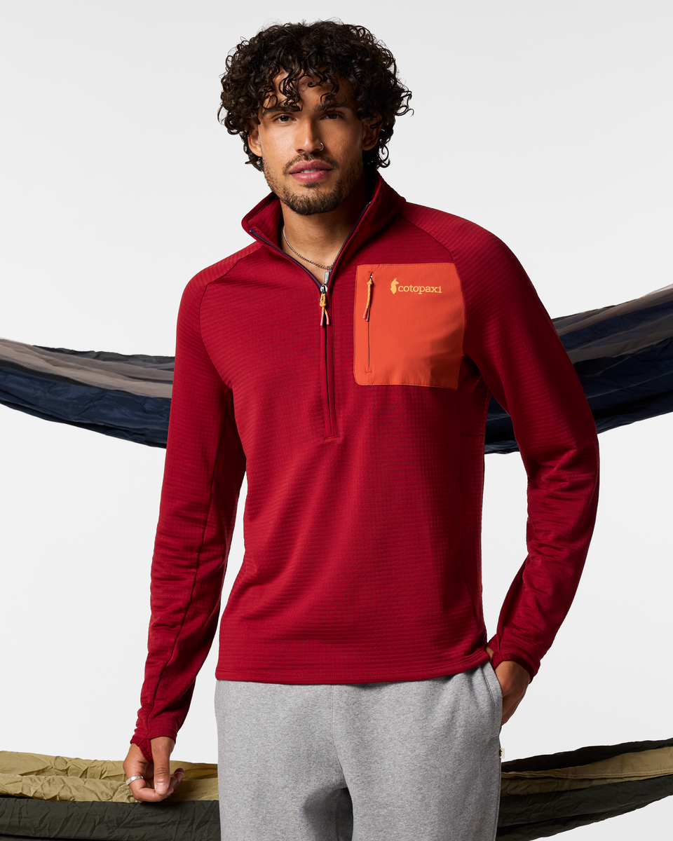 Otero Fleece Half-Zip Pullover Men's | Cozy Outdoor Layer