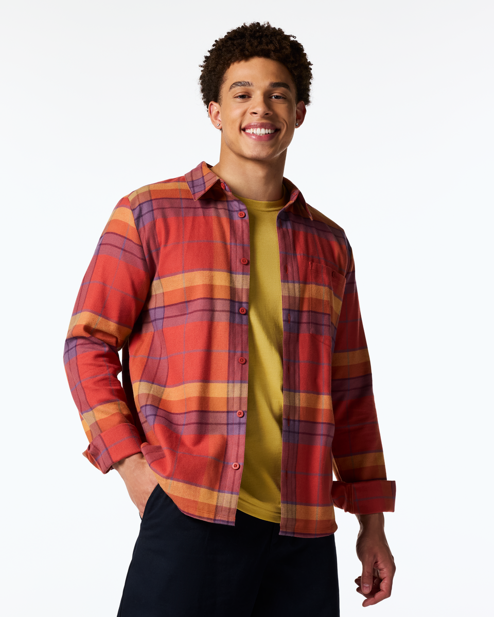 Quedo Flannel Shirt Men's | Comfortable Outdoor Top