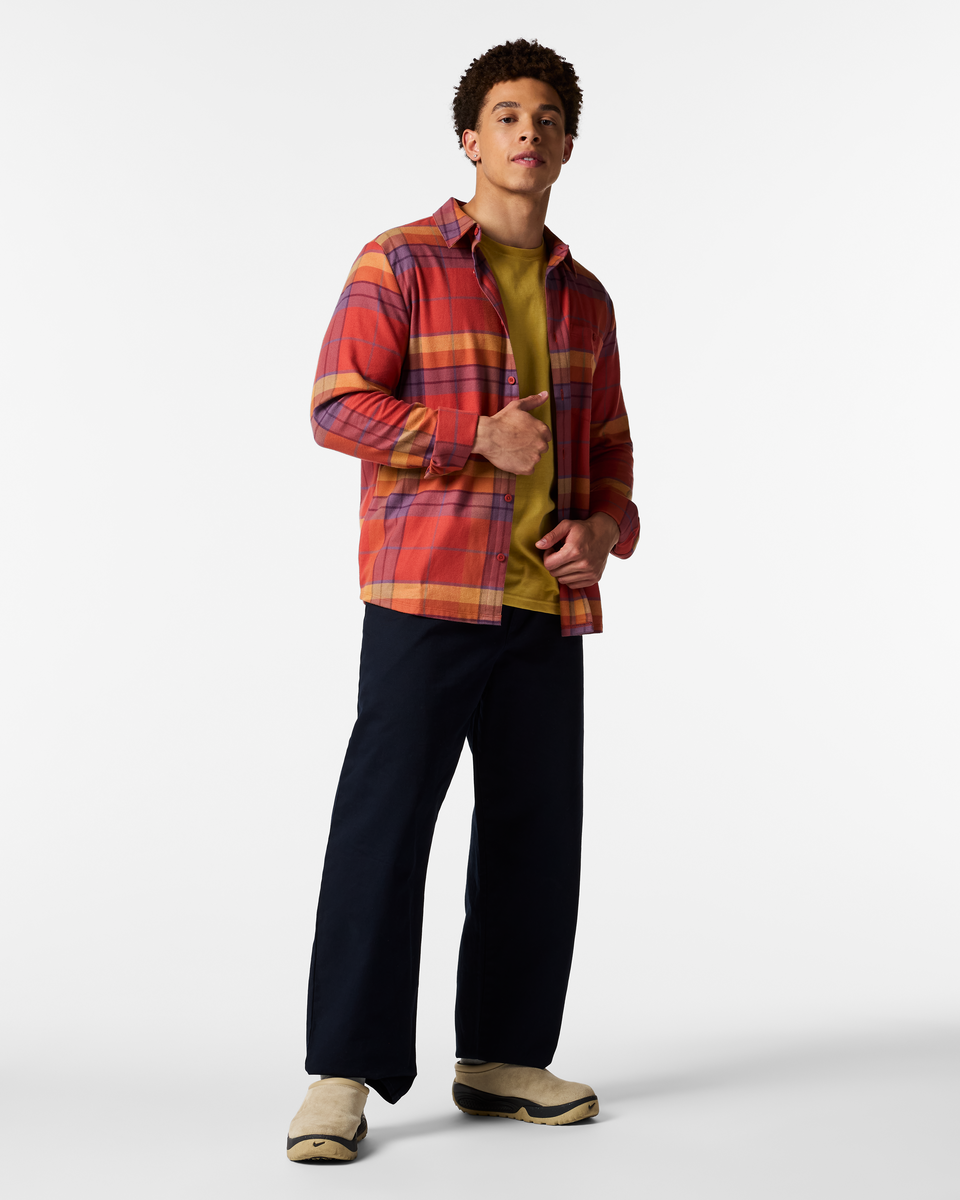Quedo Flannel Shirt Men's | Comfortable Outdoor Top