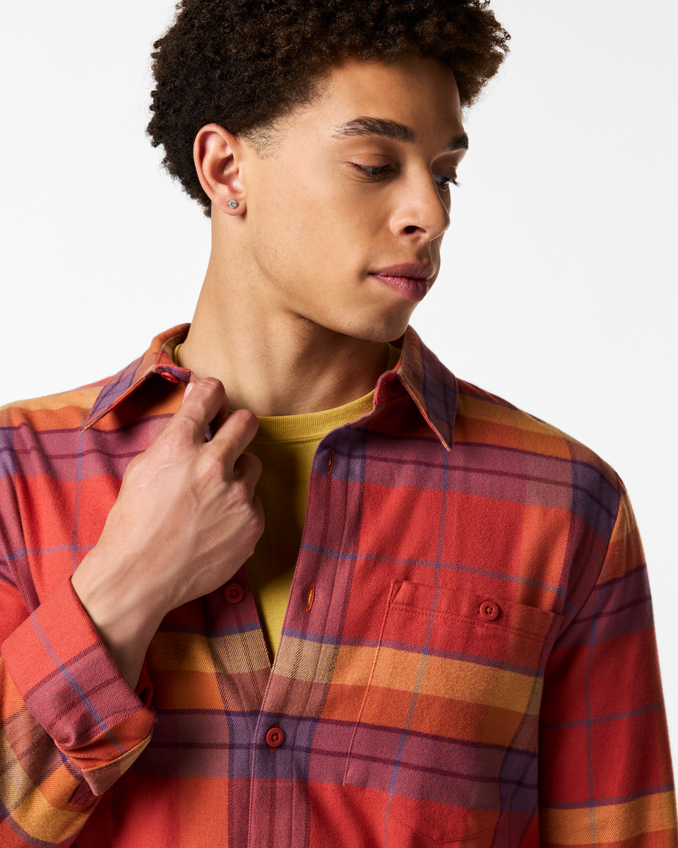 Quedo Flannel Shirt Men's | Comfortable Outdoor Top