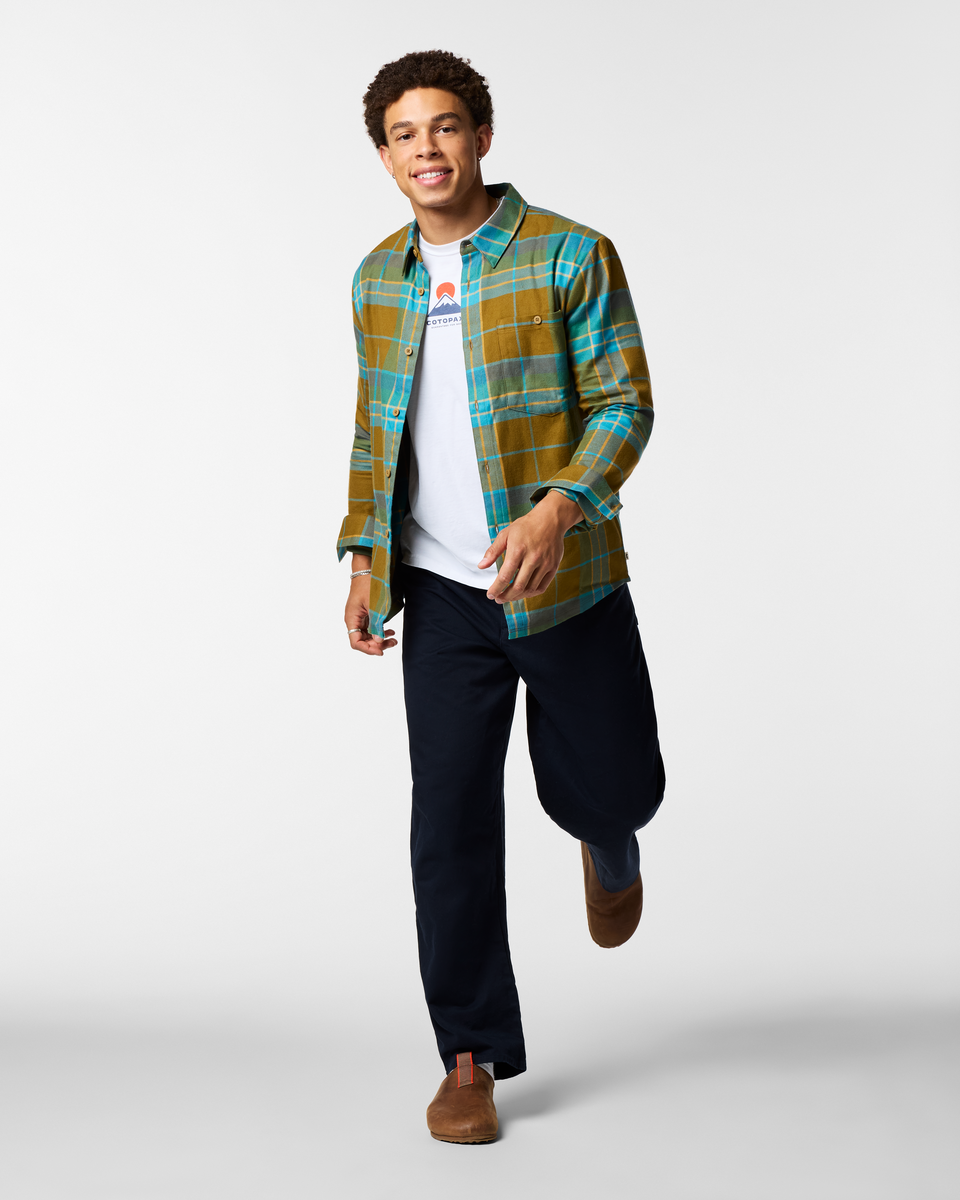 Quedo Flannel Shirt Men's | Comfortable Outdoor Top