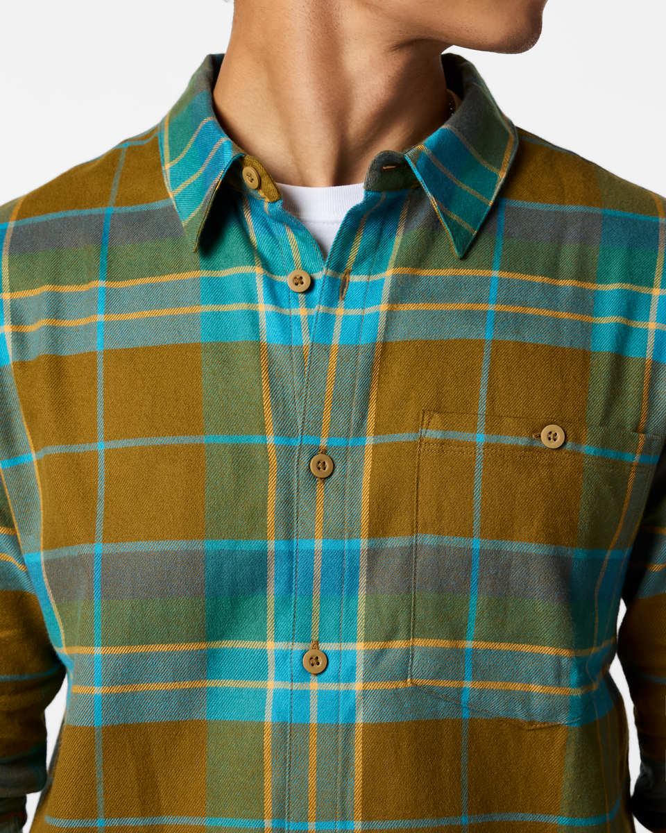 Quedo Flannel Shirt Men's | Comfortable Outdoor Top
