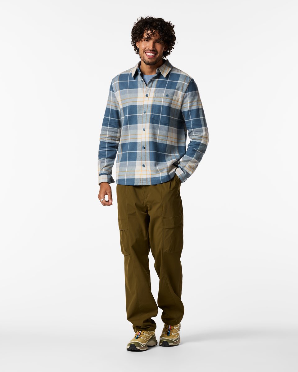 Quedo Flannel Shirt Men's | Comfortable Outdoor Top