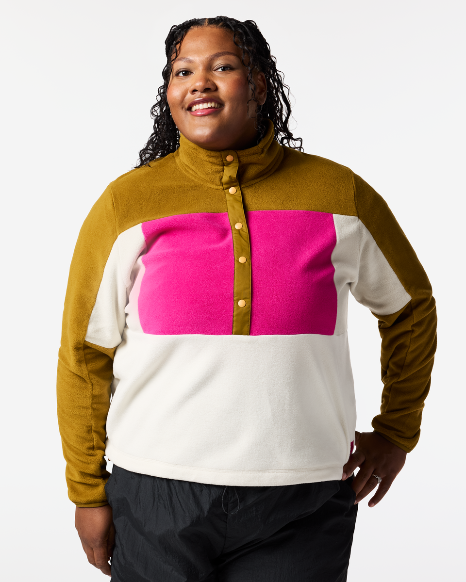 Encima Fleece Pullover Women's | Cozy Outdoor Layer