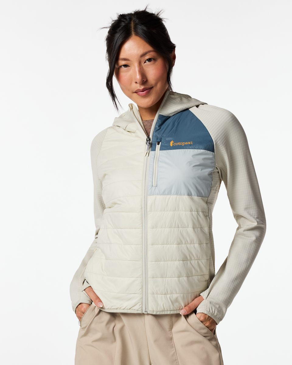 Acodo Hybrid Hooded Jacket Women's | Versatile Outdoor Layer
