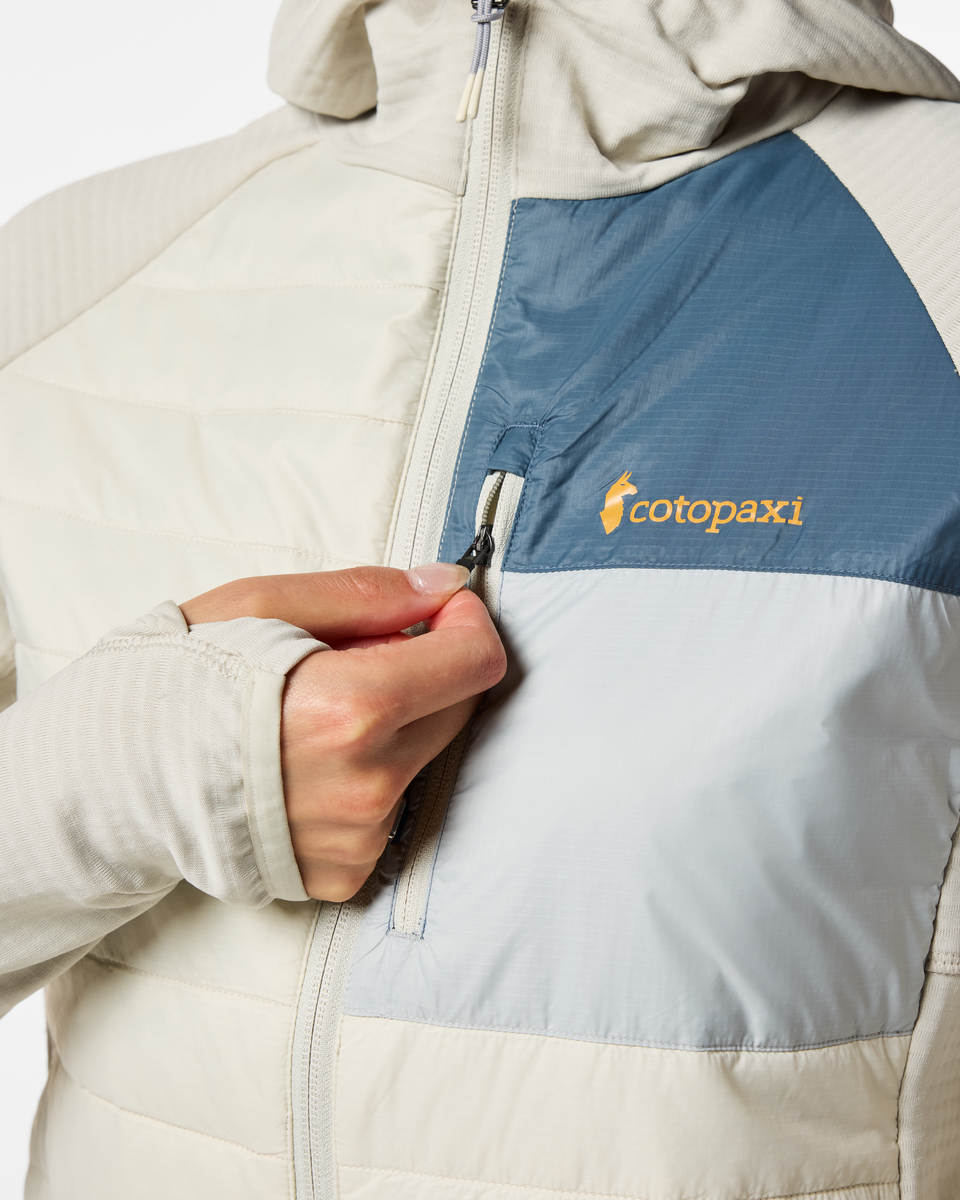 Acodo Hybrid Hooded Jacket Women's | Versatile Outdoor Layer