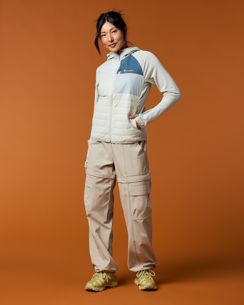 Acodo Hybrid Hooded Jacket Women's | Versatile Outdoor Layer