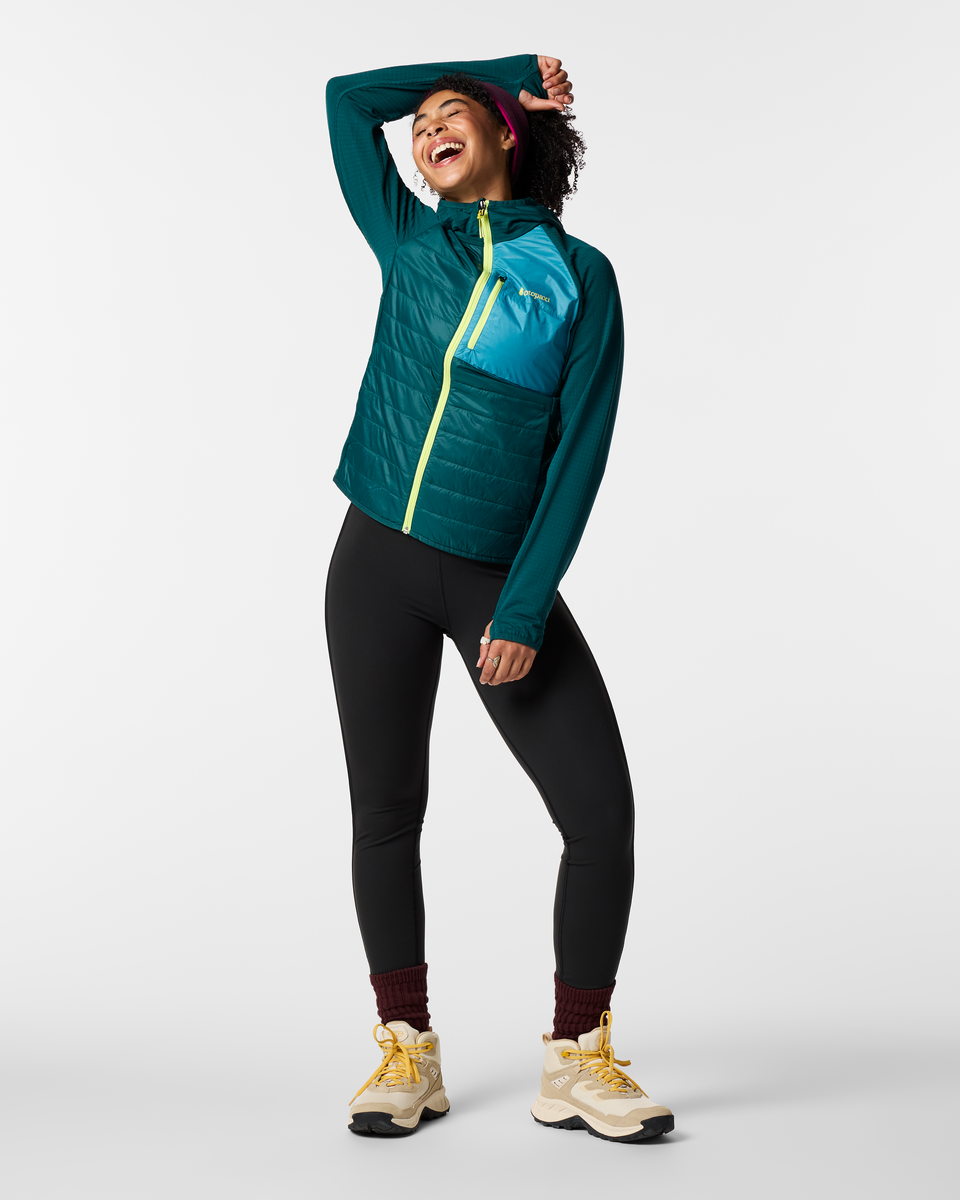 Acodo Hybrid Hooded Jacket Women's | Versatile Outdoor Layer