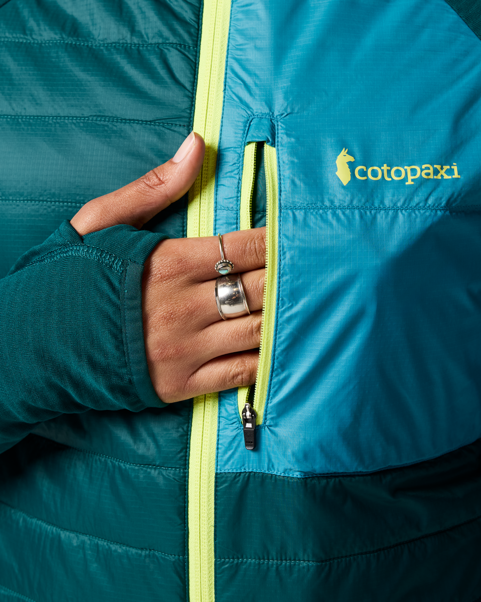 Acodo Hybrid Hooded Jacket Women's | Versatile Outdoor Layer