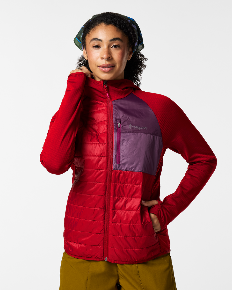 Acodo Hybrid Hooded Jacket Women's | Versatile Outdoor Layer