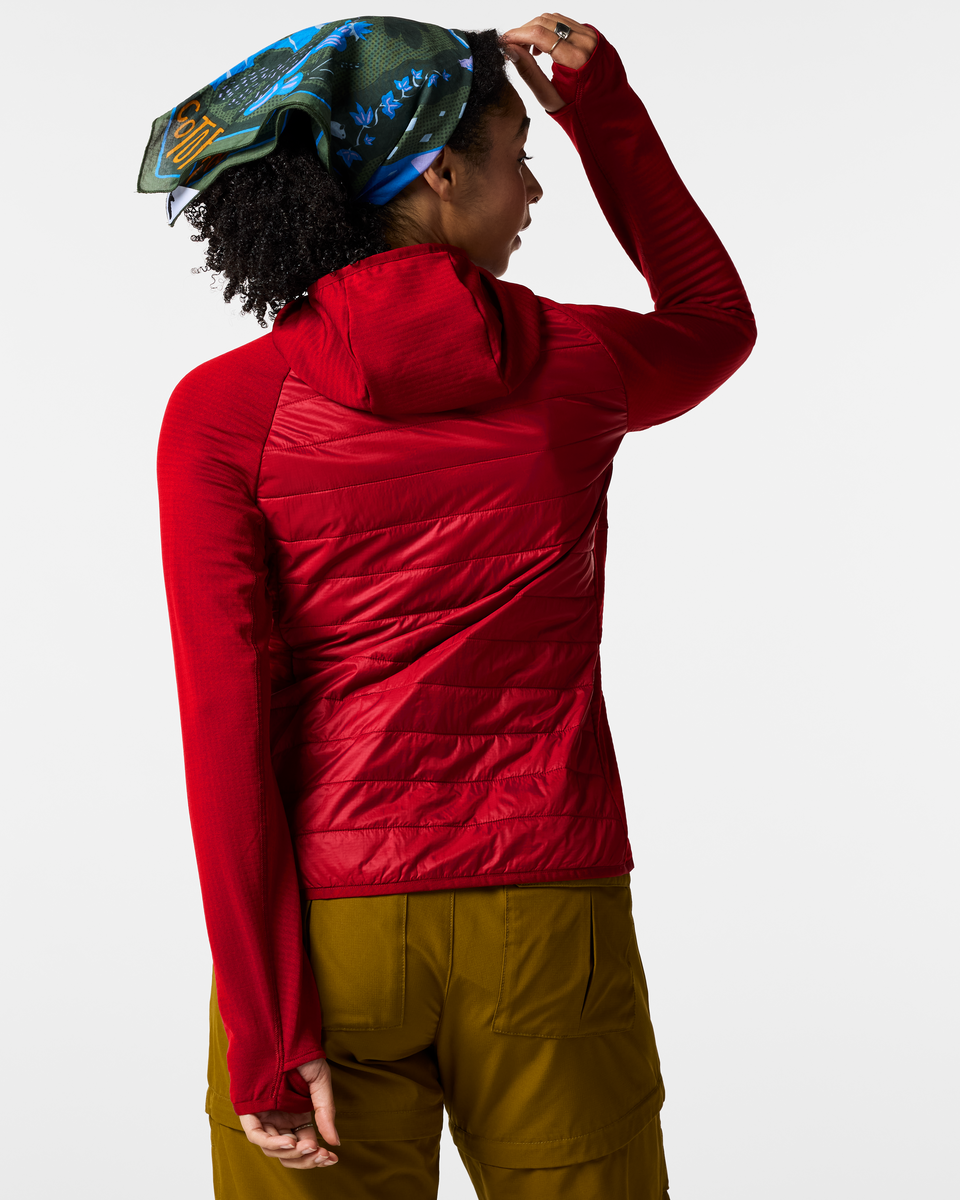 Acodo Hybrid Hooded Jacket Women's | Versatile Outdoor Layer