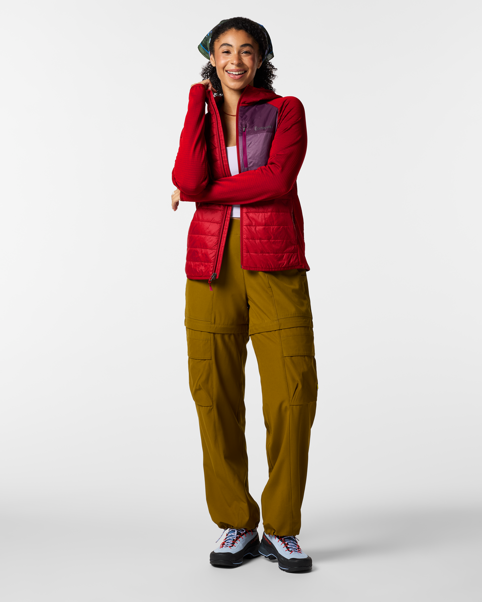 Acodo Hybrid Hooded Jacket Women's | Versatile Outdoor Layer