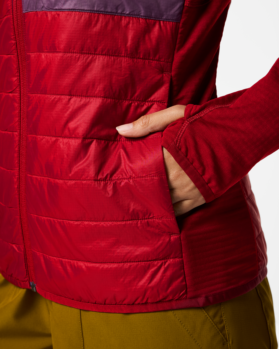 Acodo Hybrid Hooded Jacket Women's | Versatile Outdoor Layer