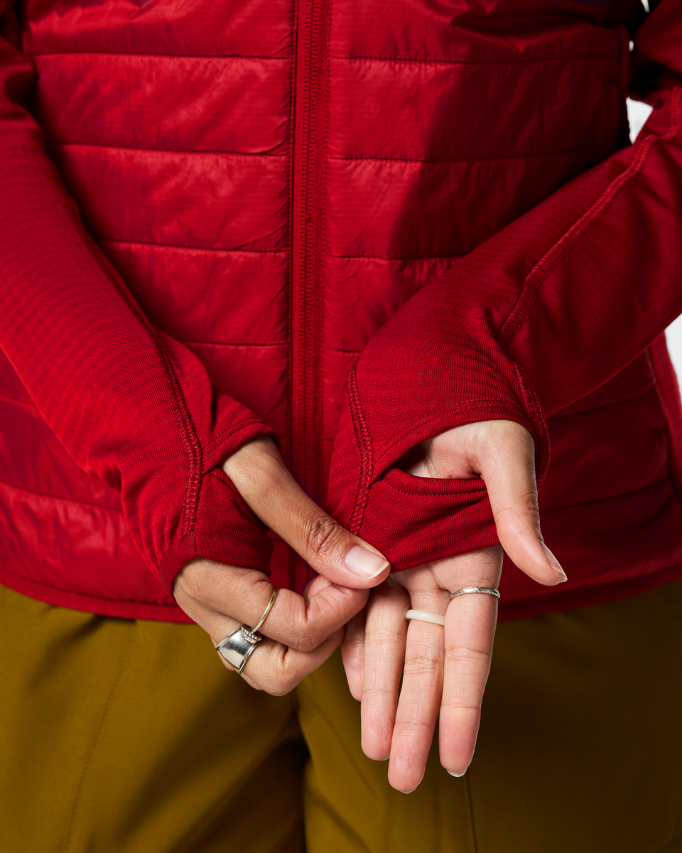 Acodo Hybrid Hooded Jacket Women's | Versatile Outdoor Layer