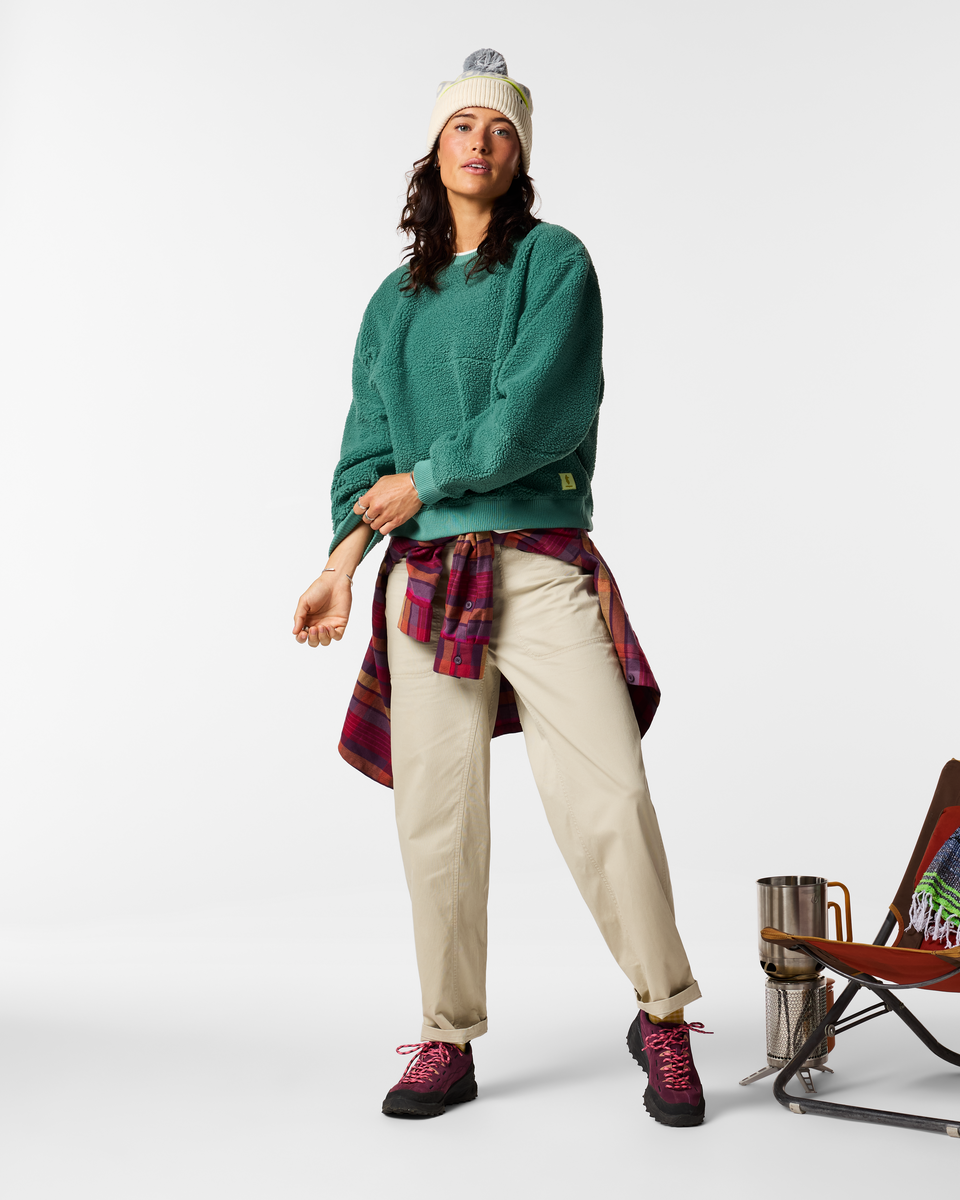 Amigazo Fleece Crew Women's | Cozy Outdoor Layer