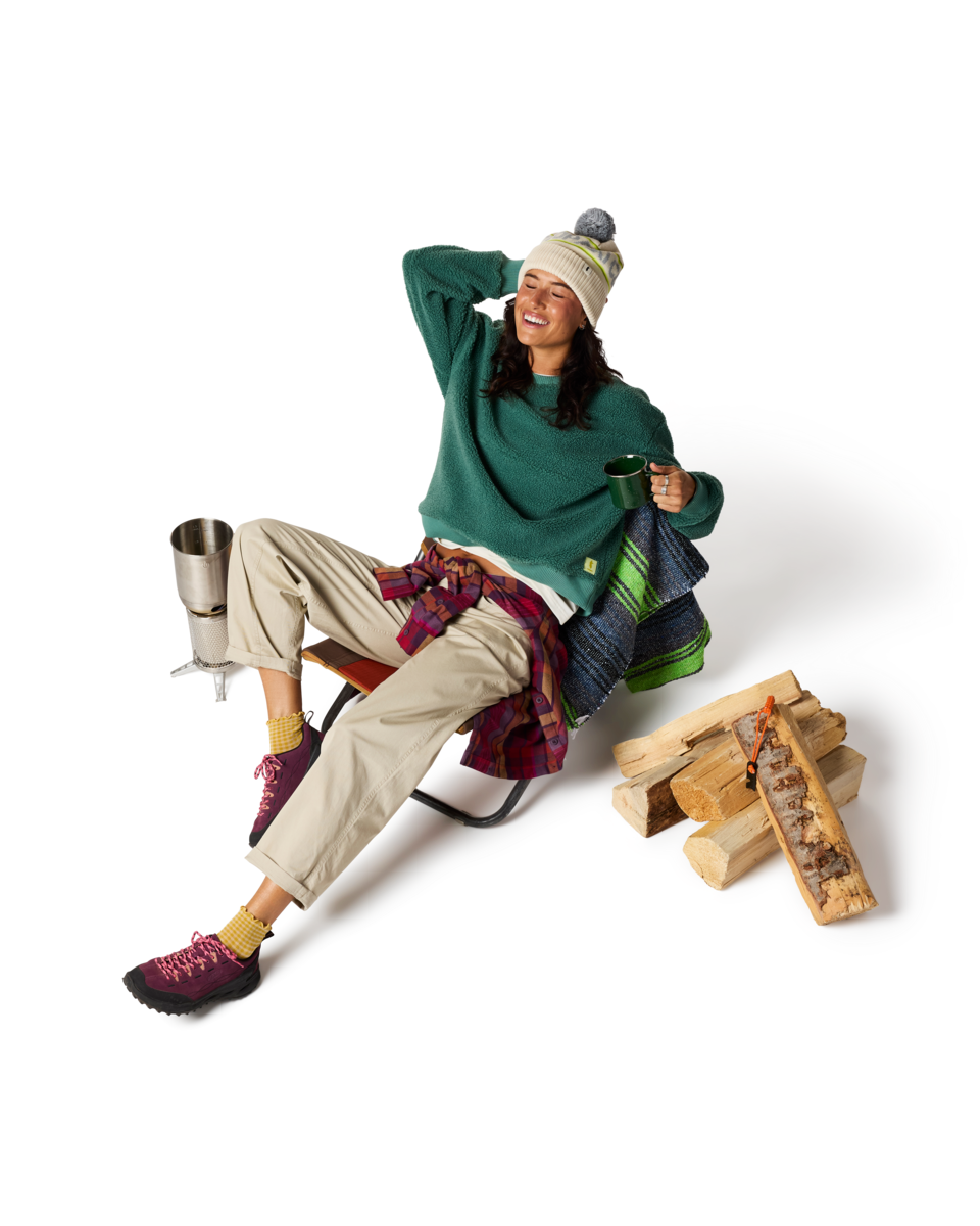 Amigazo Fleece Crew Women's | Cozy Outdoor Layer
