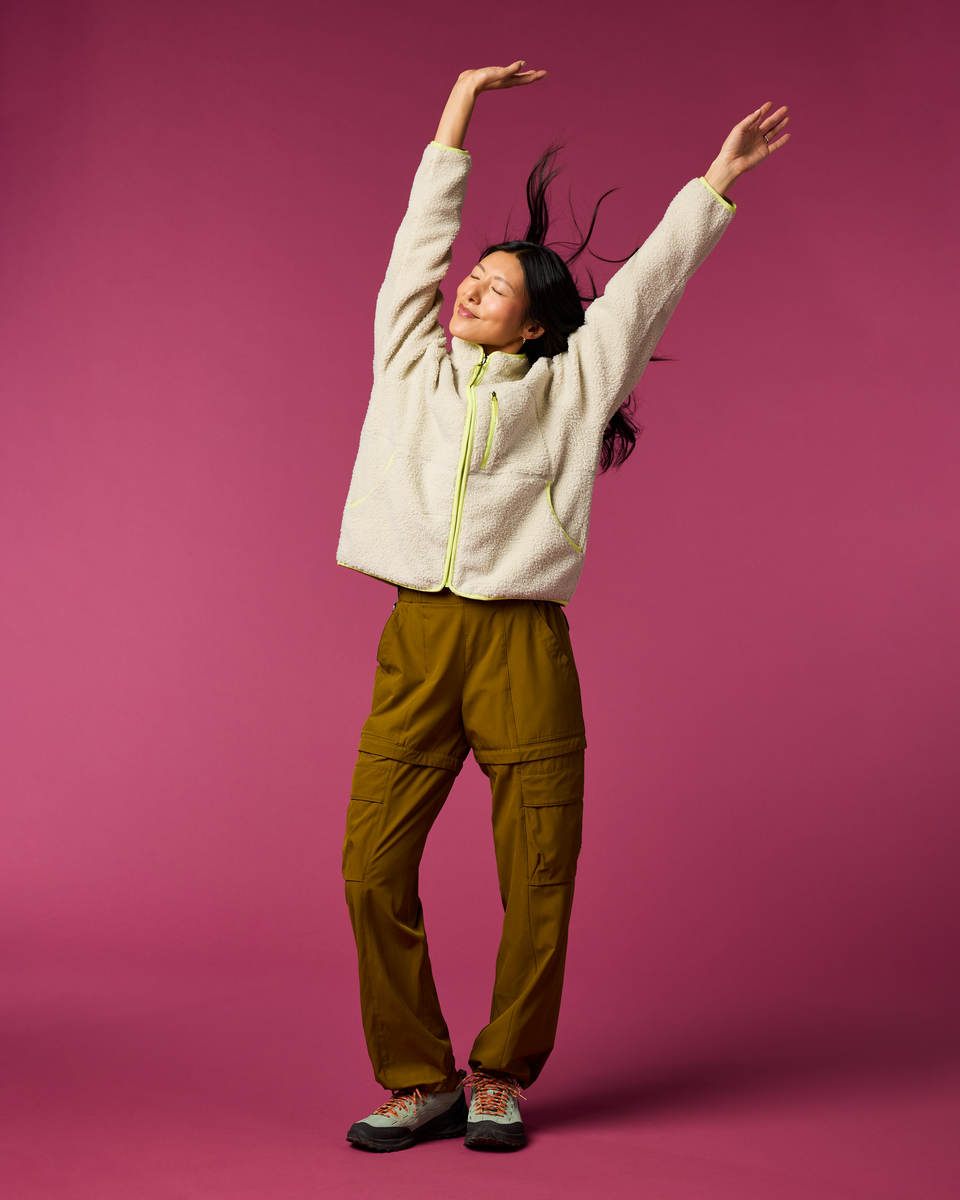Amigazo Fleece Jacket Women's | Cozy Outdoor Layer