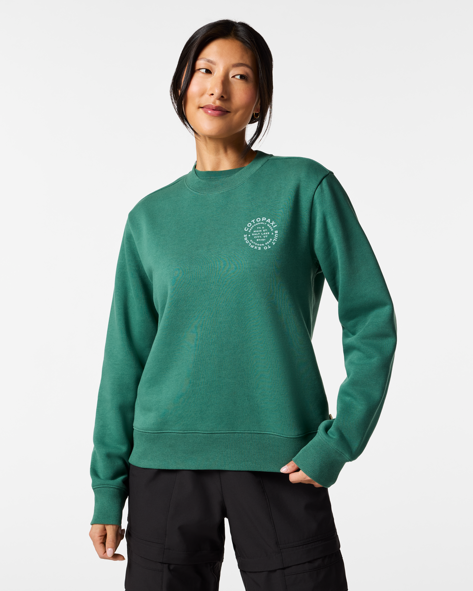 Built to Explore Crew Sweatshirt Women's | Comfortable Everyday Layer