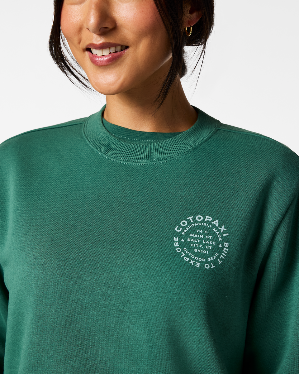 Built to Explore Crew Sweatshirt Women's | Comfortable Everyday Layer