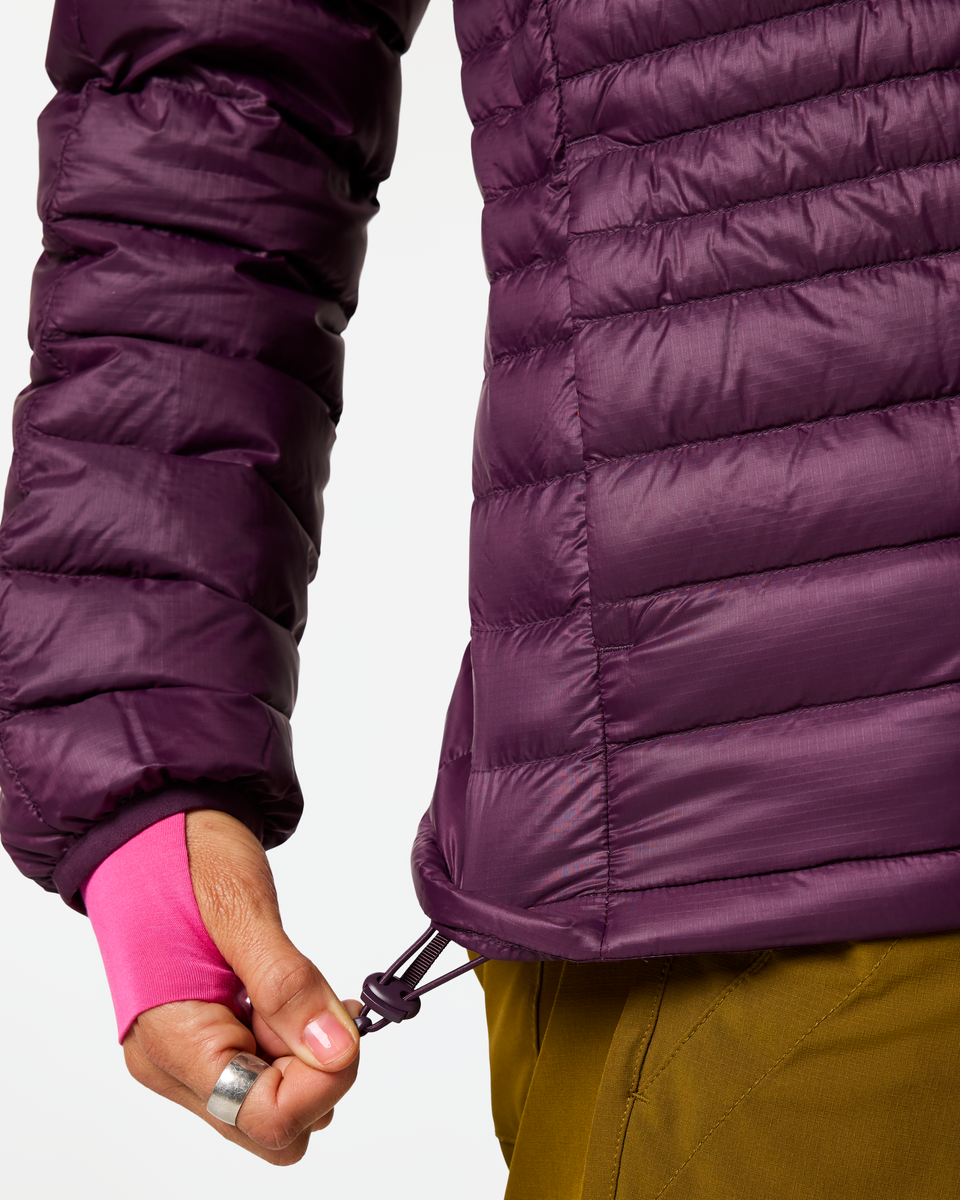Fuego Down Hooded Jacket Women's | Versatile Outdoor Layer