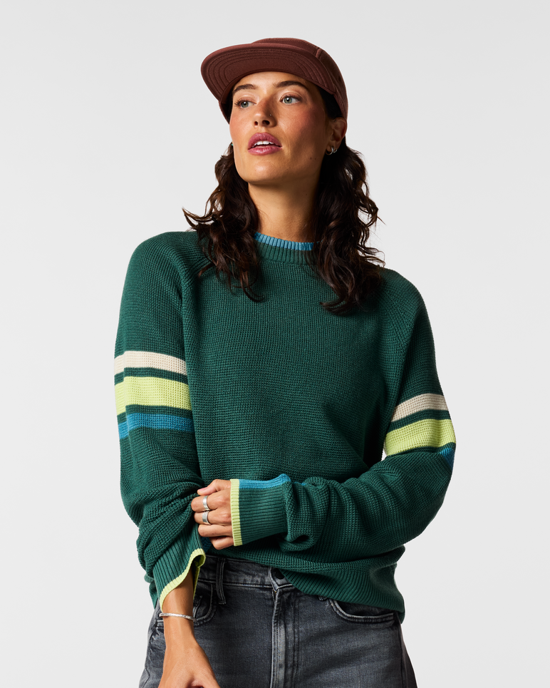 Libre Waffle Crew Sweater Women's | Adventure-Ready Comfort