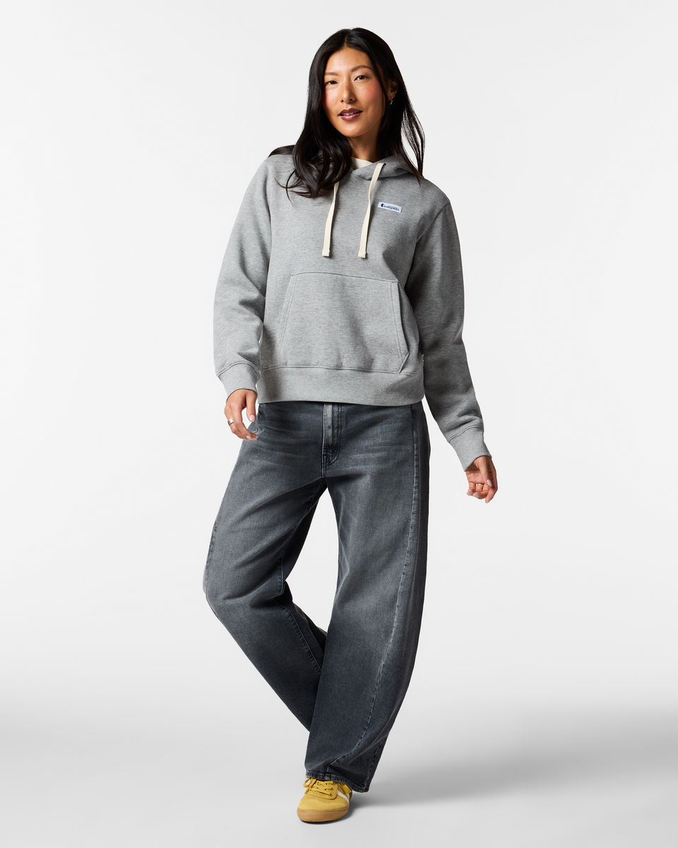 Llama Patch Pullover Hoodie Women's | Cozy Outdoor Layer