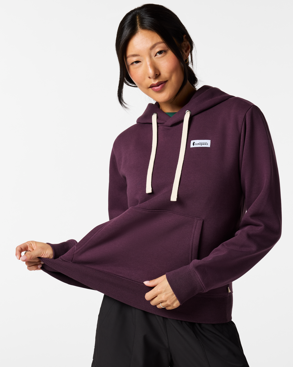 Llama Patch Pullover Hoodie Women's | Cozy Outdoor Layer