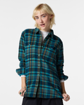 Mero Organic Flannel Shirt Women's | Comfortable Outdoor Top