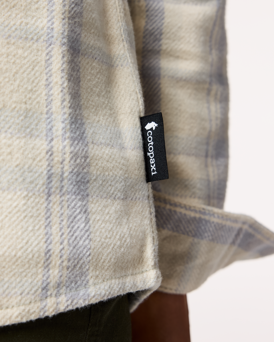 Mero Organic Flannel Shirt Women's | Comfortable Outdoor Top