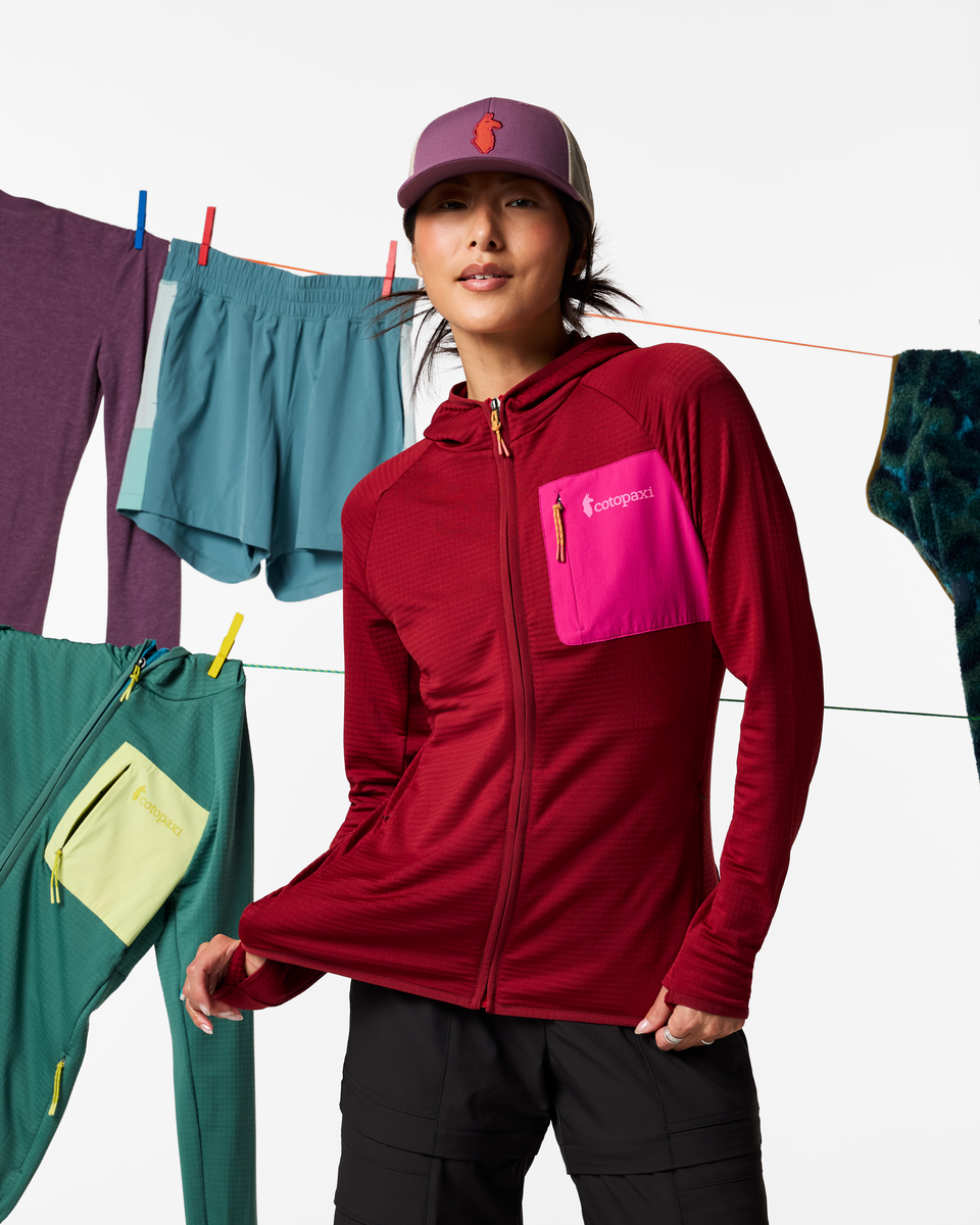Otero Fleece Full-Zip Hooded Jacket Women's | Cozy Outdoor Layer
