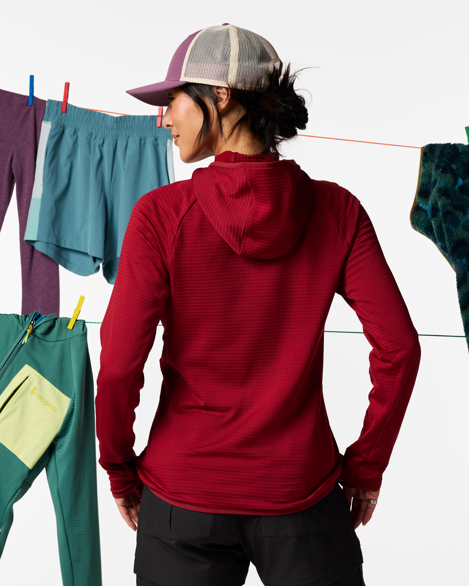 Otero Fleece Full-Zip Hooded Jacket Women's | Cozy Outdoor Layer