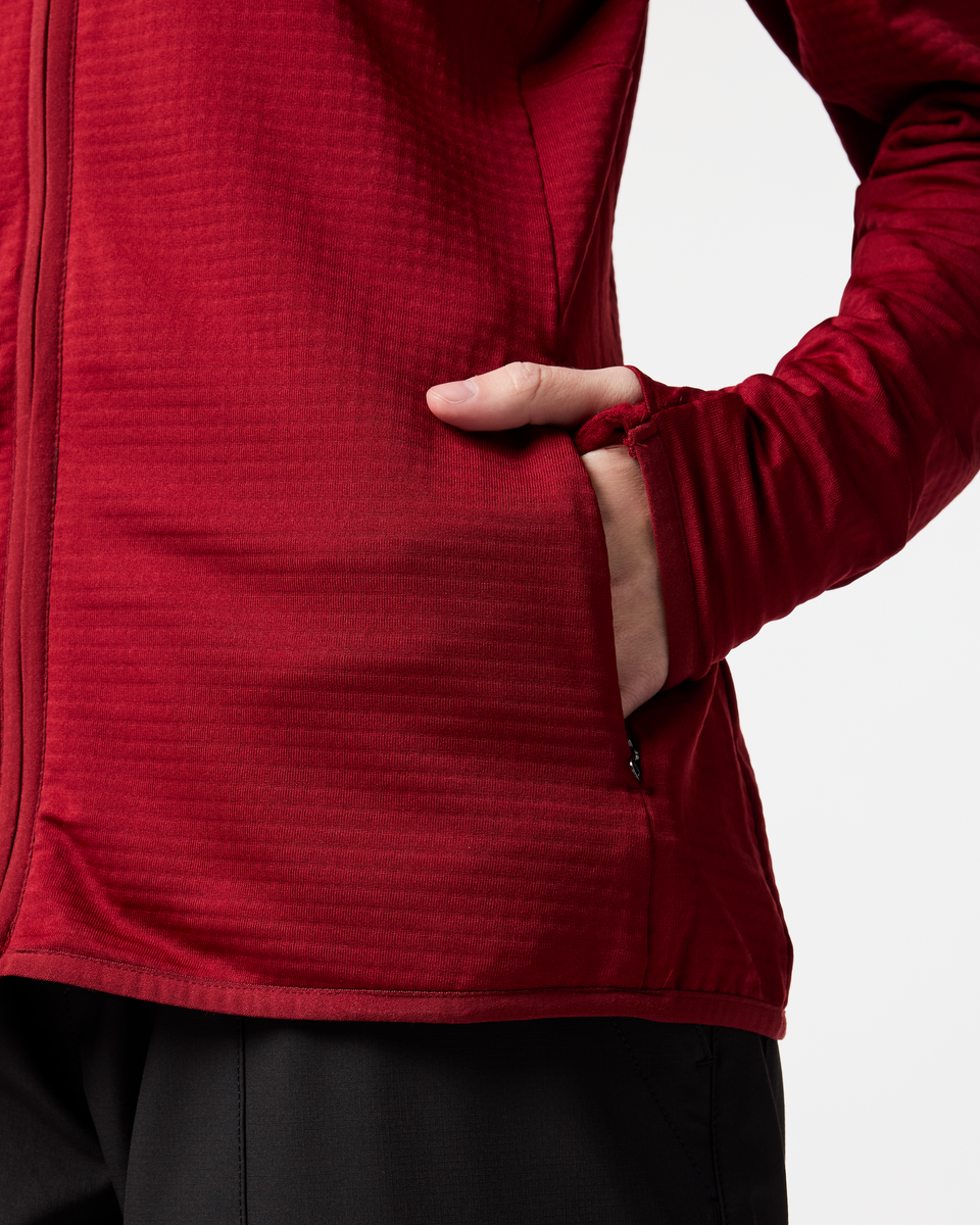 Otero Fleece Full-Zip Hooded Jacket Women's | Cozy Outdoor Layer