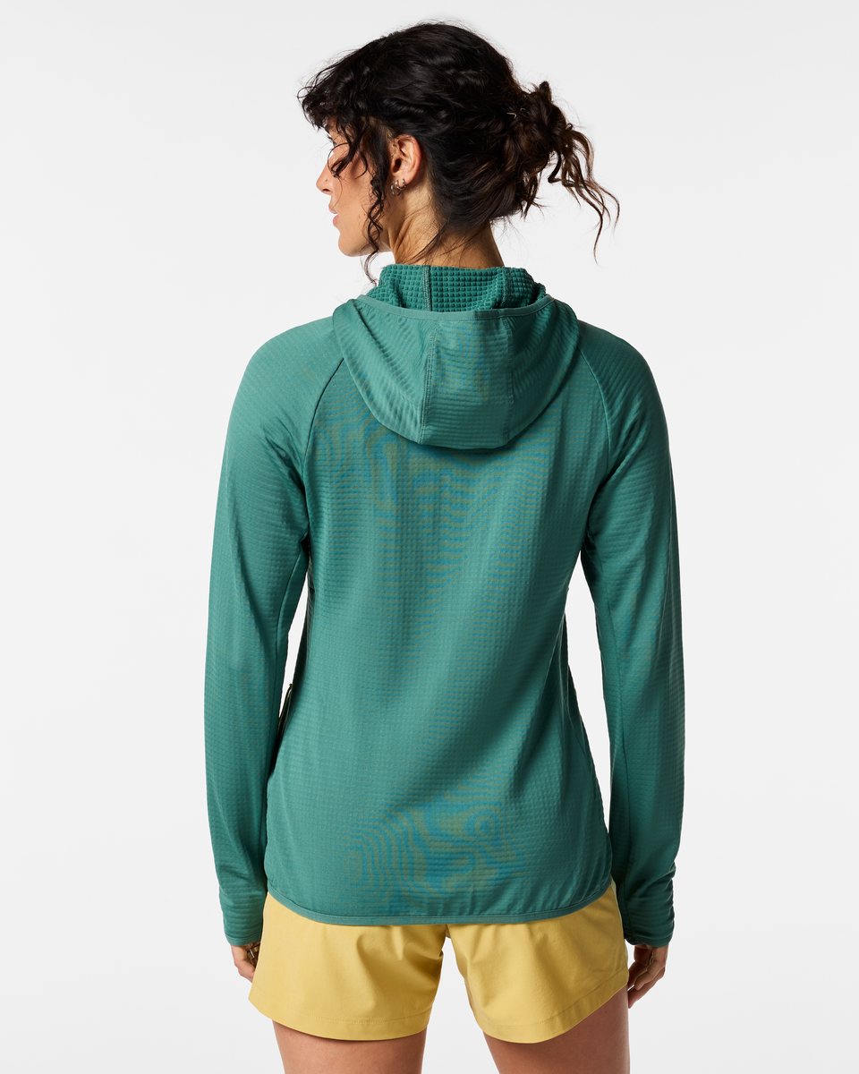 Otero Fleece Full-Zip Hooded Jacket Women's | Cozy Outdoor Layer
