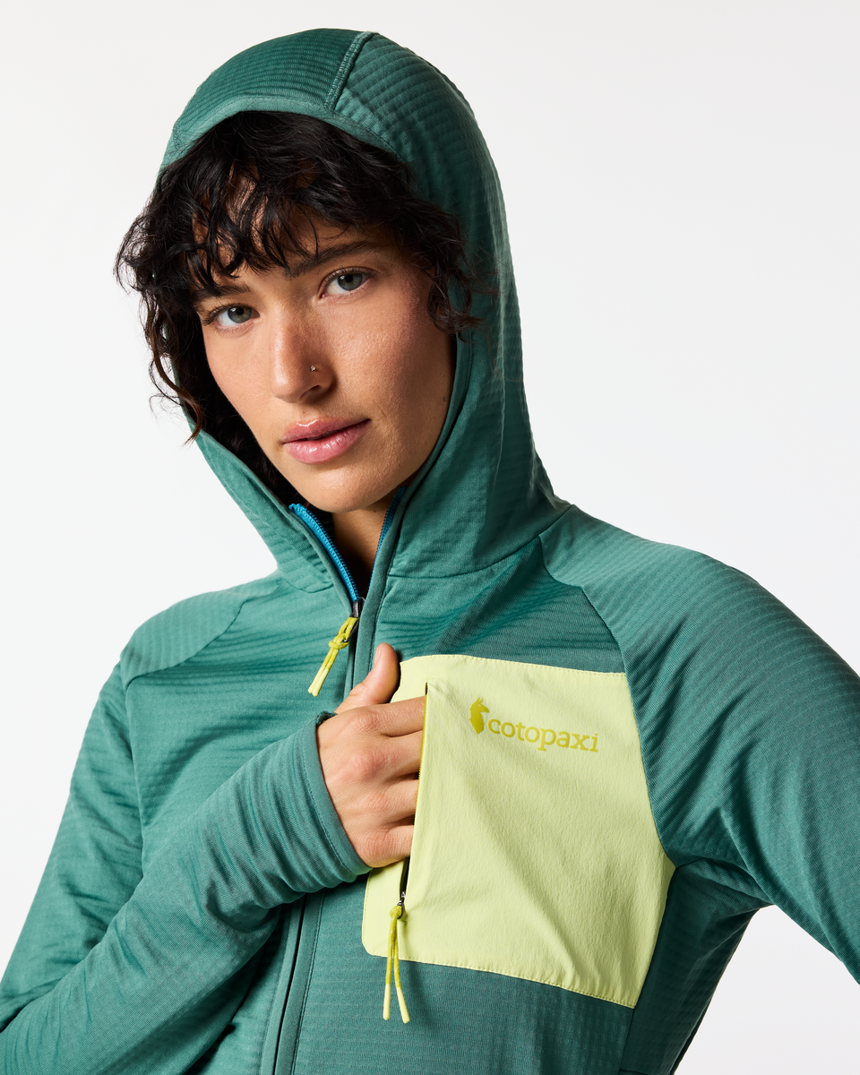Otero Fleece Full-Zip Hooded Jacket Women's | Cozy Outdoor Layer