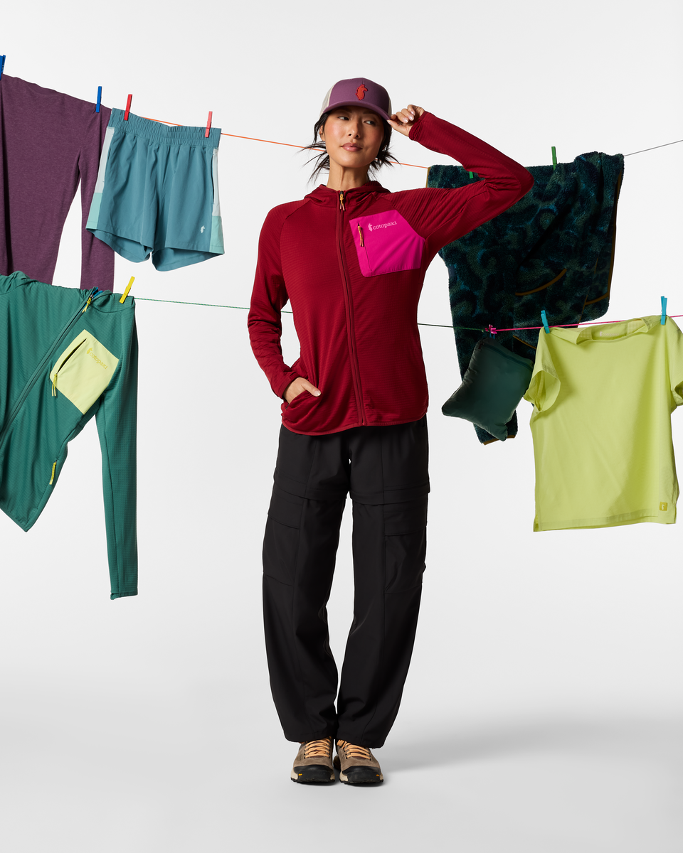 Otero Fleece Full-Zip Hooded Jacket Women's | Cozy Outdoor Layer