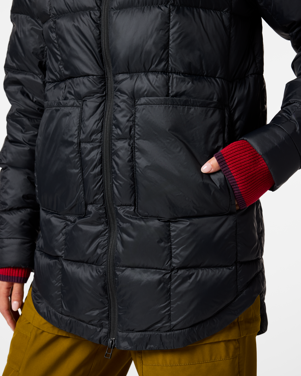 Repleto Down Long Jacket Women's | Versatile Outdoor Layer