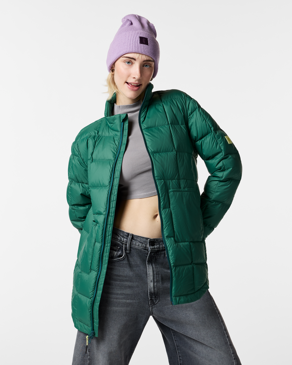 Repleto Down Long Jacket Women's | Versatile Outdoor Layer