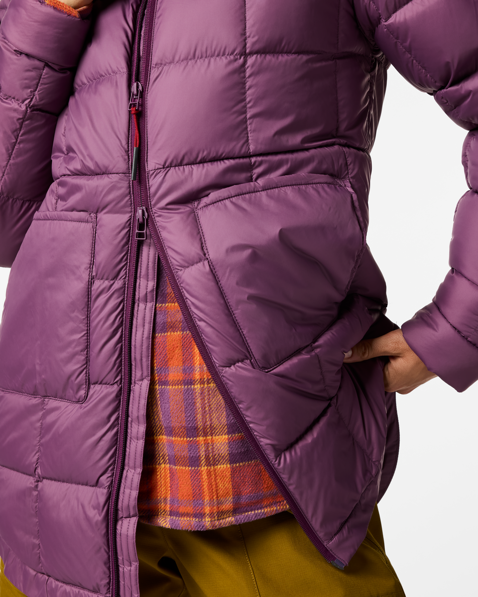 Repleto Down Long Jacket Women's | Versatile Outdoor Layer