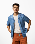Afuera Button Up Shirt Print Men's | Comfortable Outdoor Top
