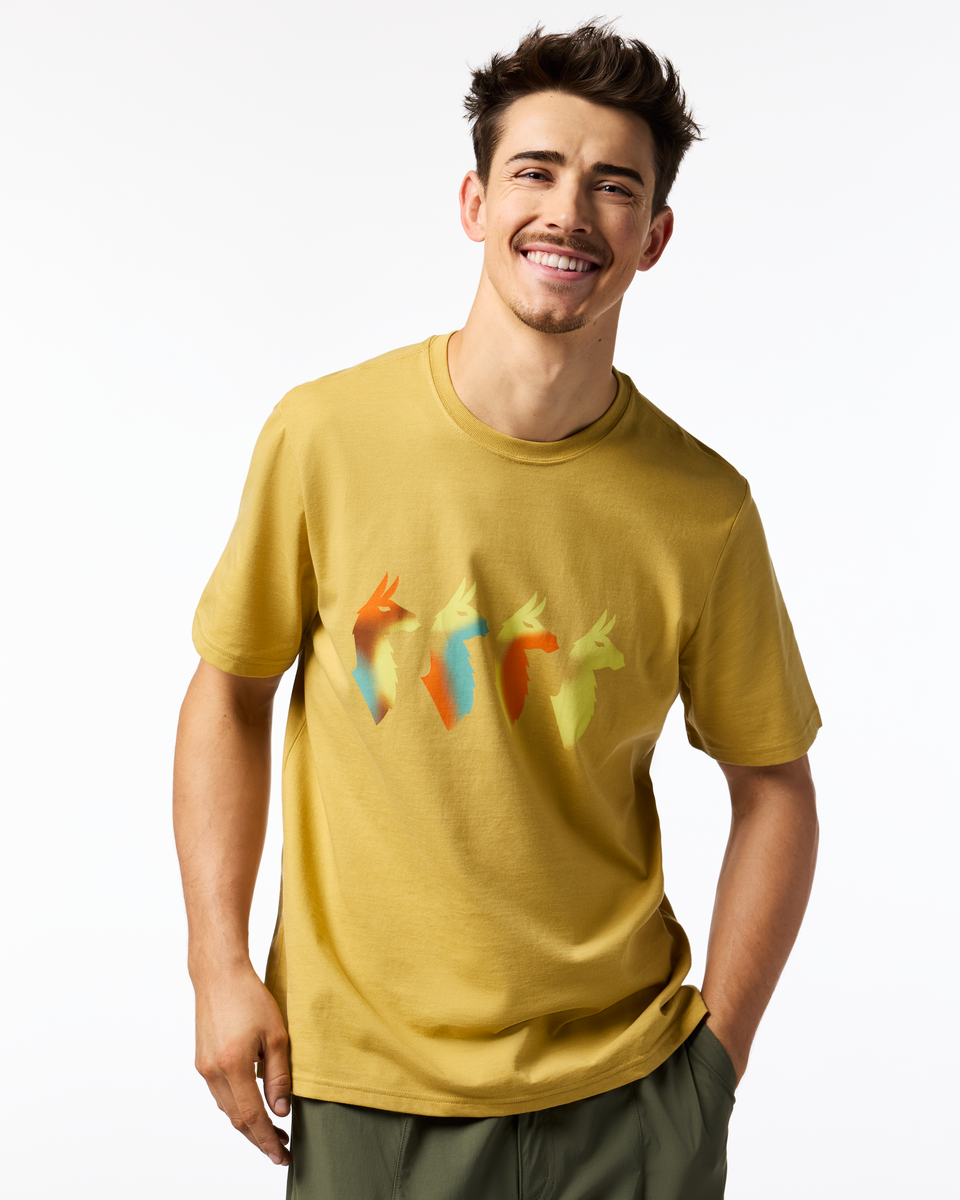 Cuatro Bitmap T-Shirt Men's | Comfortable Outdoor Top