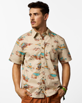 Estival Button Up Shirt Print Men's | Comfortable Outdoor Top