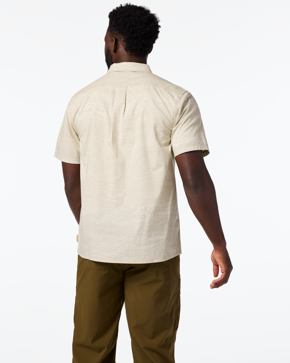 Estival Button Up Shirt Print Men's | Comfortable Outdoor Top