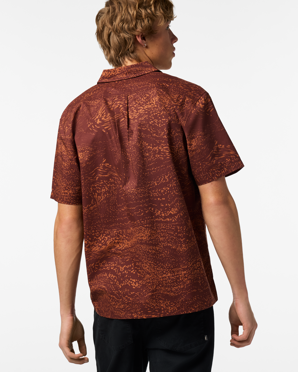 Estival Button Up Shirt Print Men's | Comfortable Outdoor Top