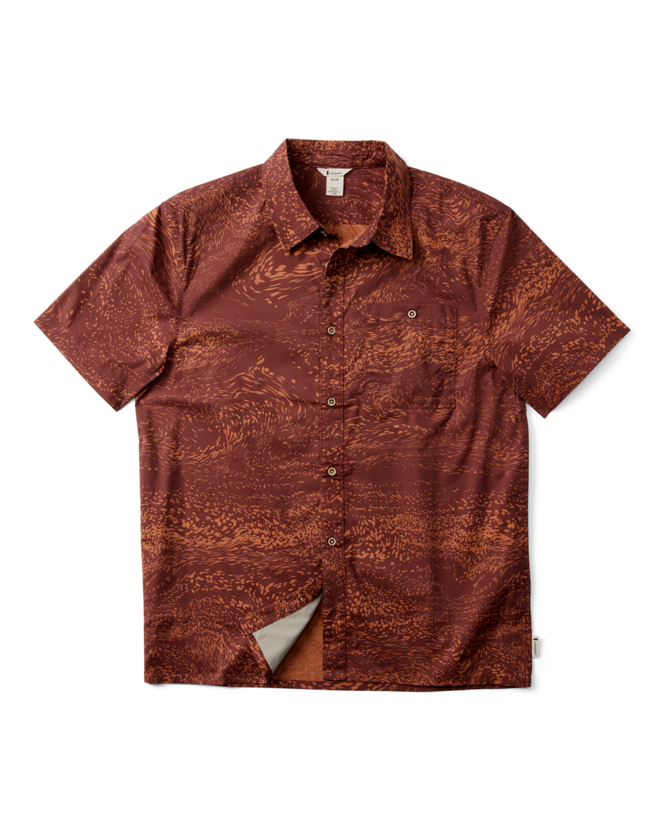 Estival Button Up Shirt Print Men's | Comfortable Outdoor Top