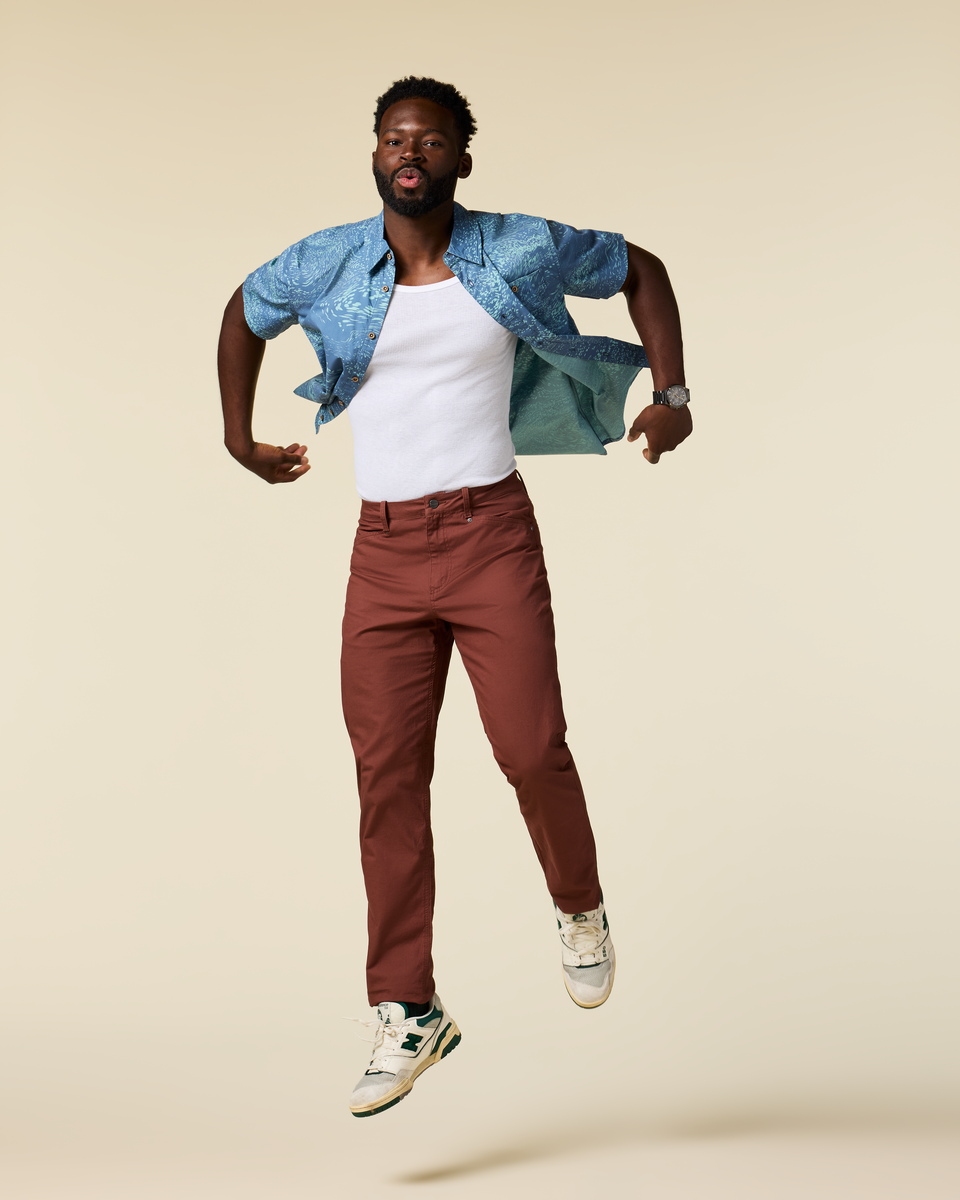 Estival Button Up Shirt Print Men's | Comfortable Outdoor Top