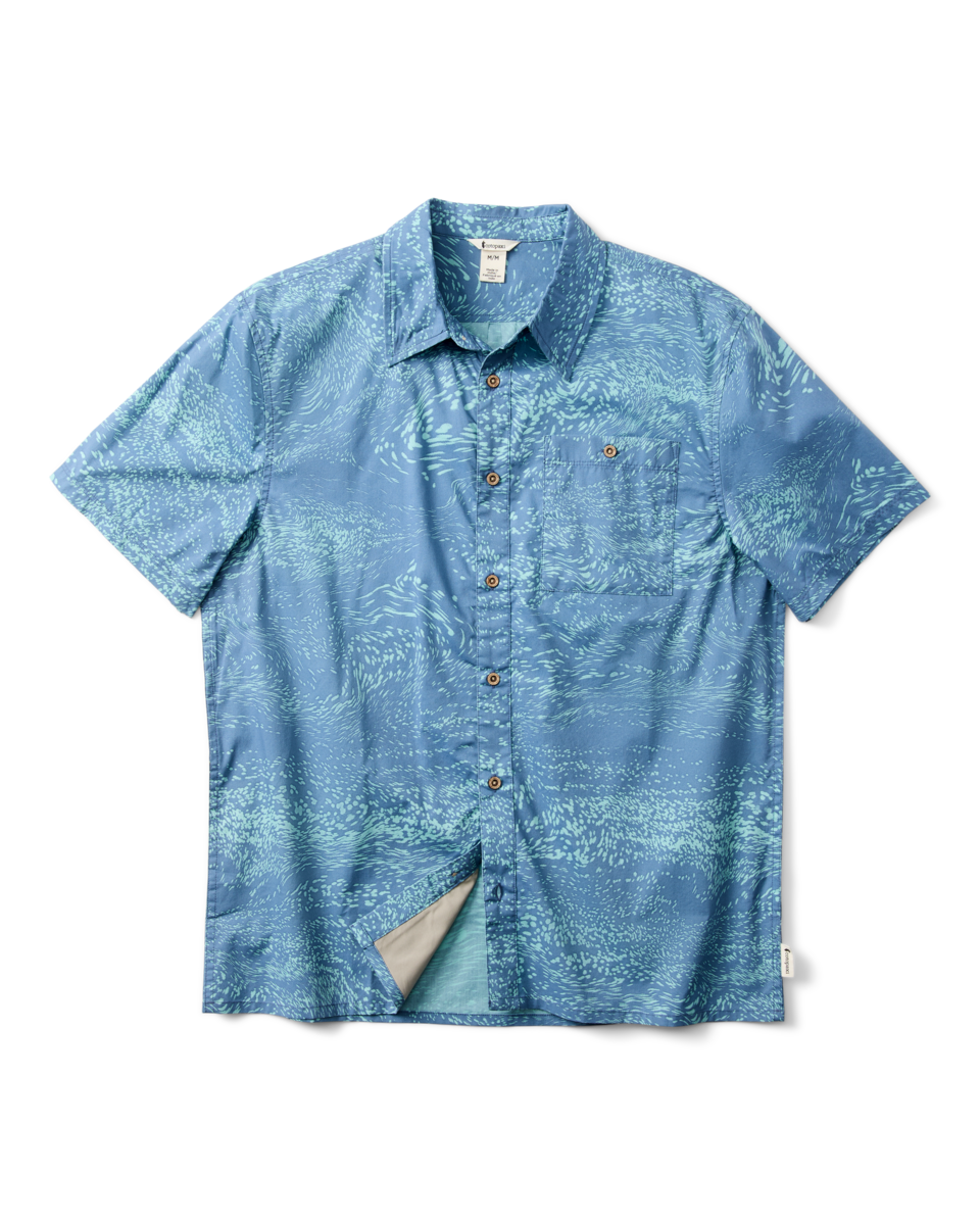 Estival Button Up Shirt Print Men's | Comfortable Outdoor Top