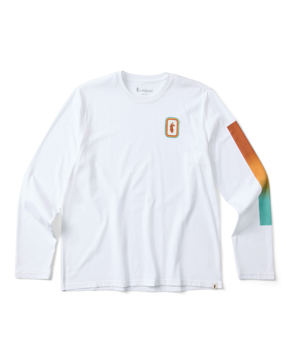 Radiant Llama Long-Sleeve T-Shirt Men's | Comfortable Outdoor Top