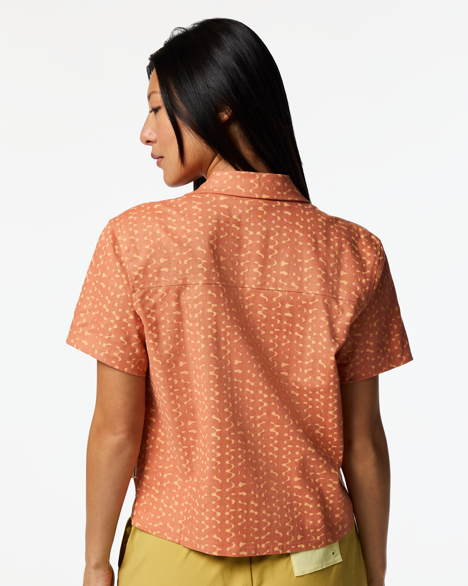 Afuera Button Up Shirt Print Women's | Comfortable Outdoor Top