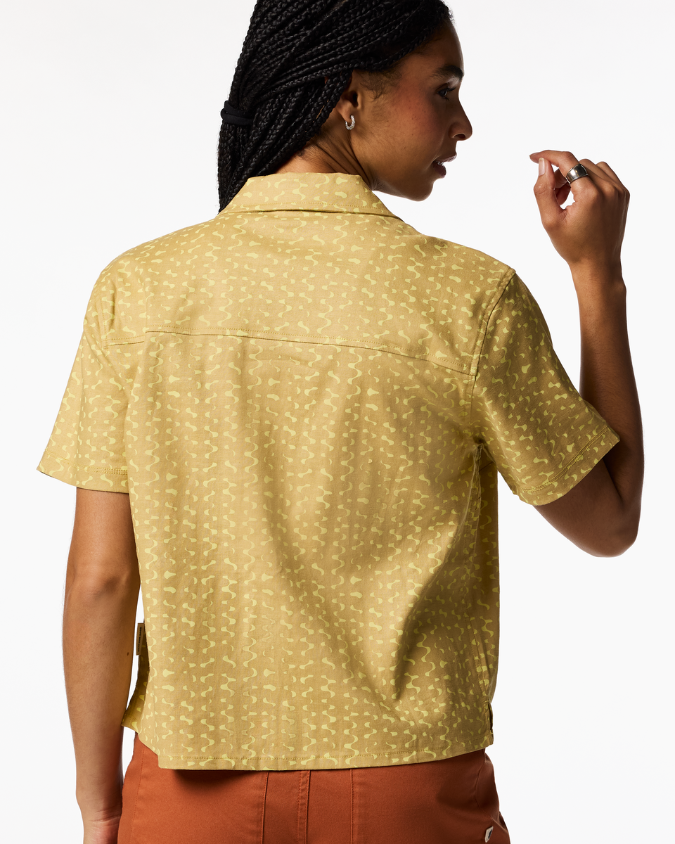Afuera Button Up Shirt Print Women's | Comfortable Outdoor Top