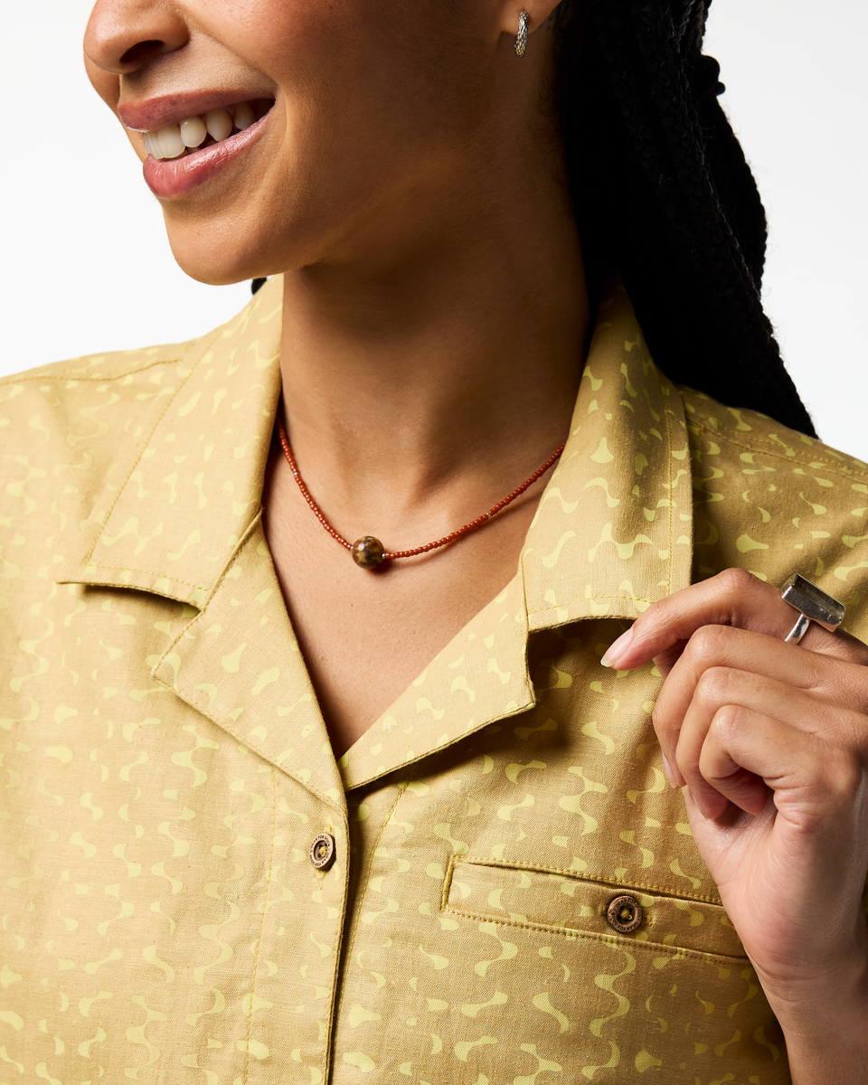 Afuera Button Up Shirt Print Women's | Comfortable Outdoor Top